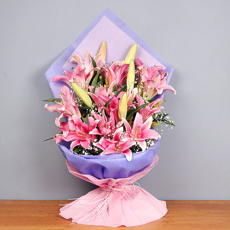 Gorgeous Pink Lilies