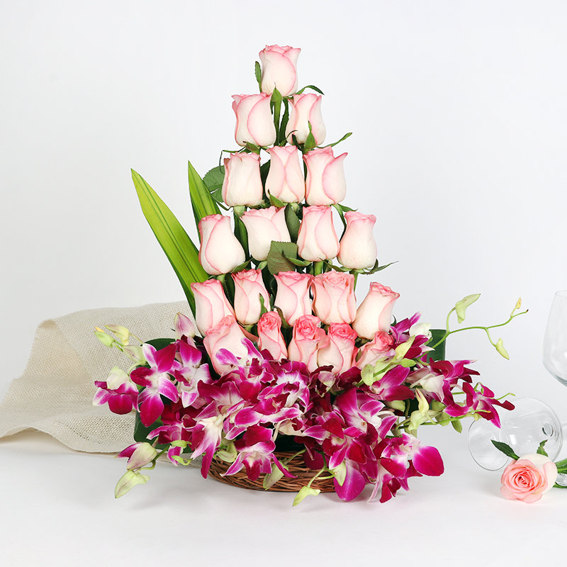 Pink Rose Bouquet