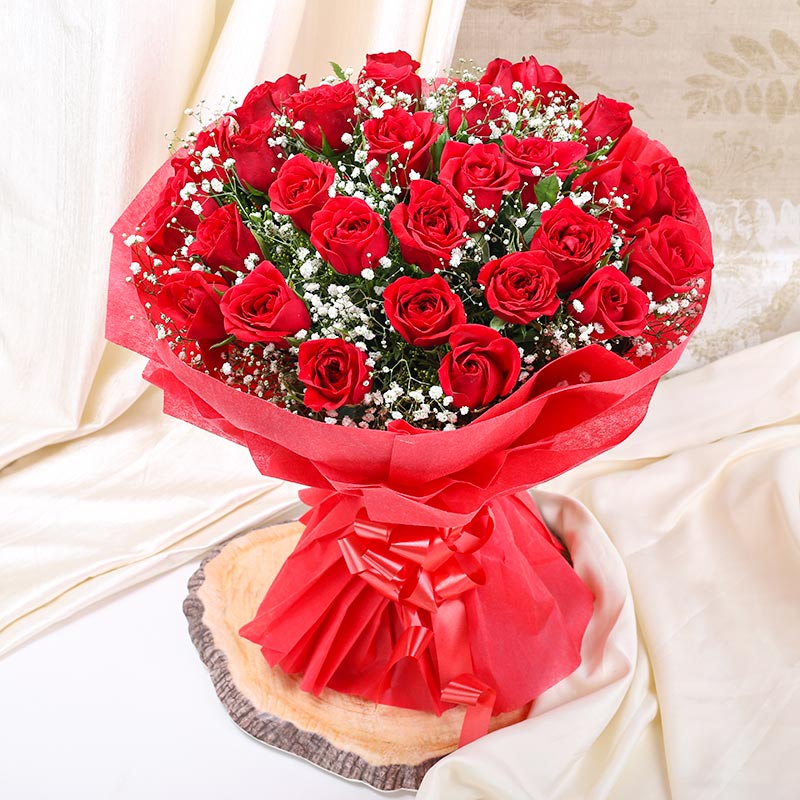 Scarlet Rose Bouquet