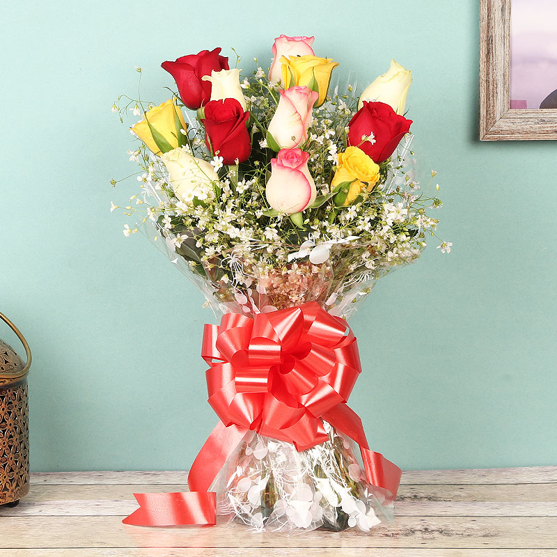 Bunch of Mixed Roses