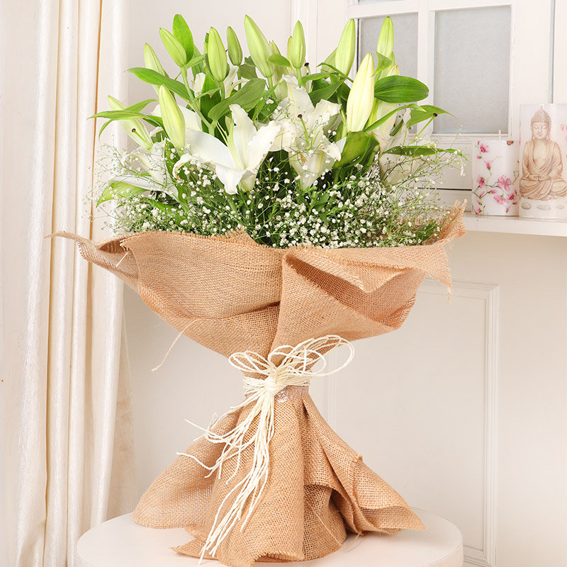 Lilies Bunch Bouquet