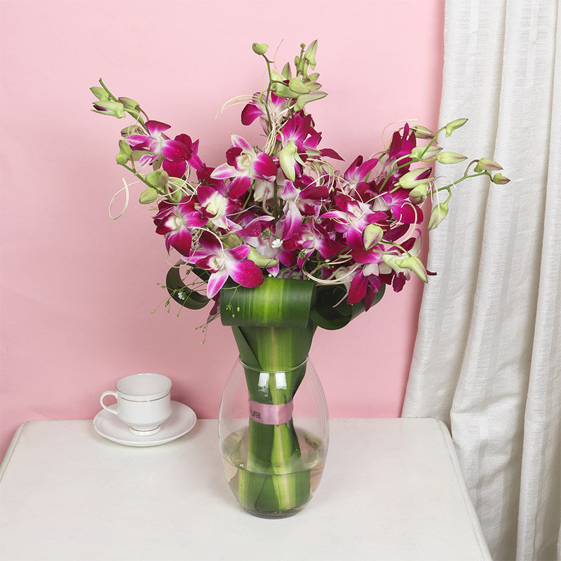 Valentines Day Orchid Bouquet