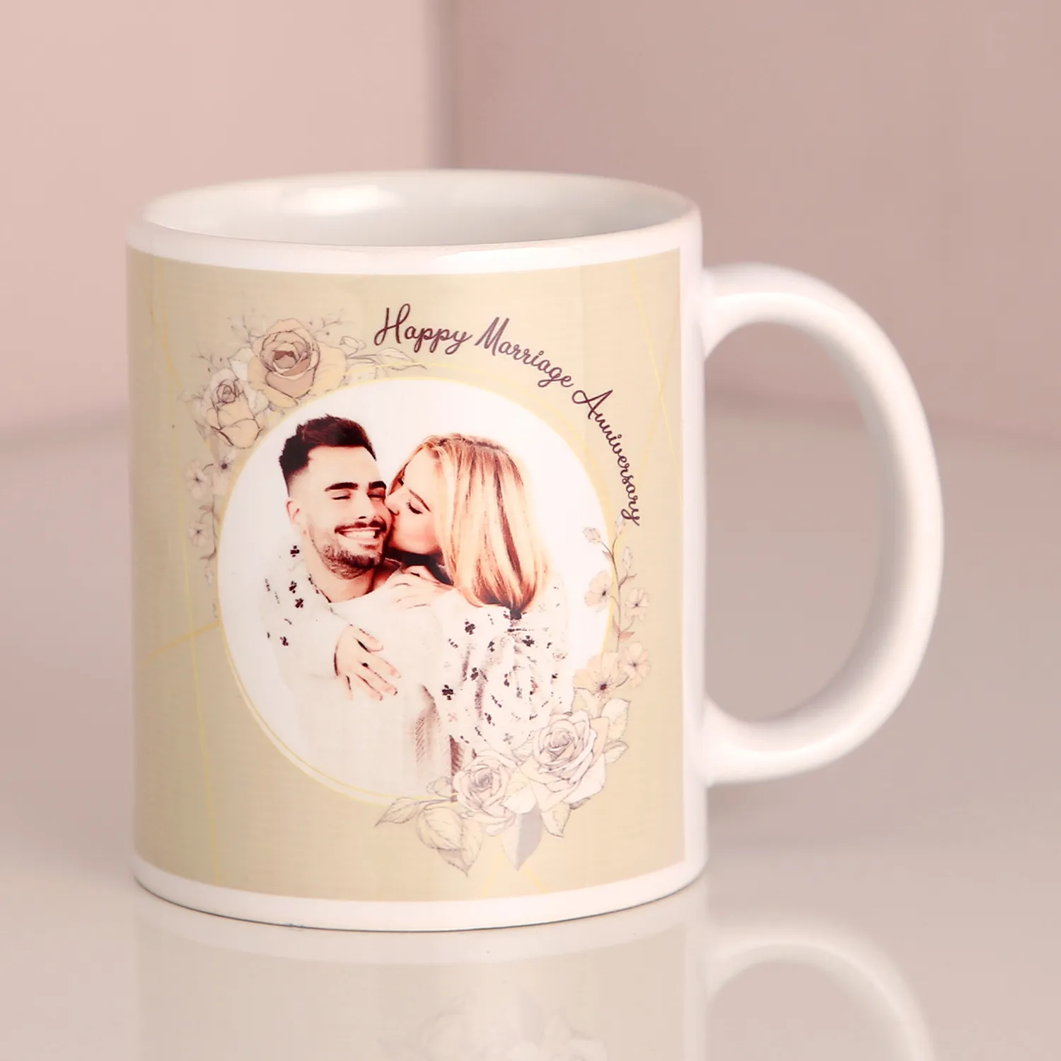 Marriage Anniversary Personalised Mug