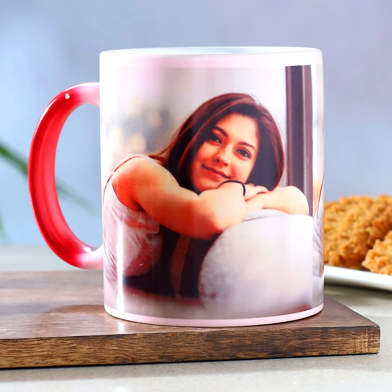 Personalised Red Magic Mug