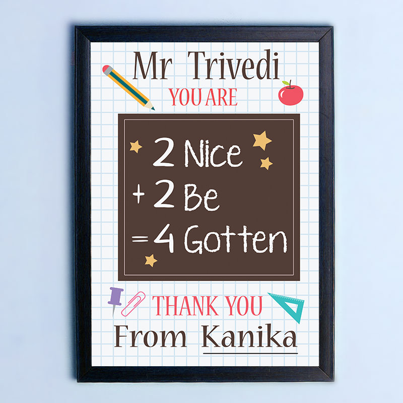 Thanksgiving Wall Frame
