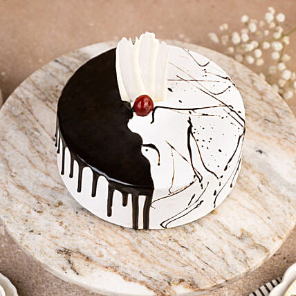 Creamy Drip Black Forest Cake