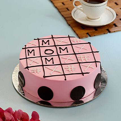 Tic Tac Toe Pineapple Cake