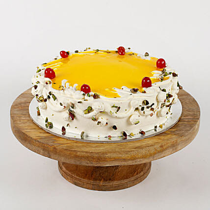 Cream Pista Pineapple Cake