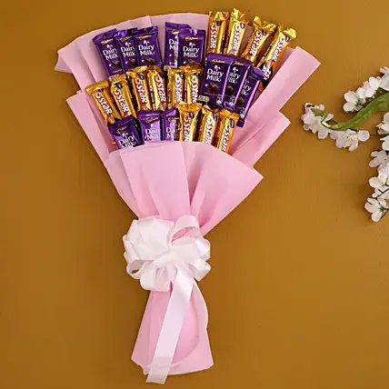 Assorted Cadbury Chocolates Bouquet