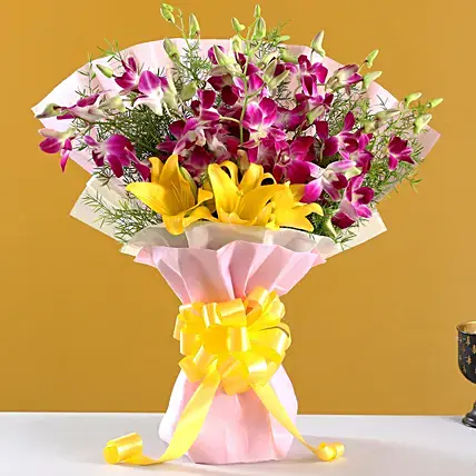 Eternal Mixed Flowers Bouquet