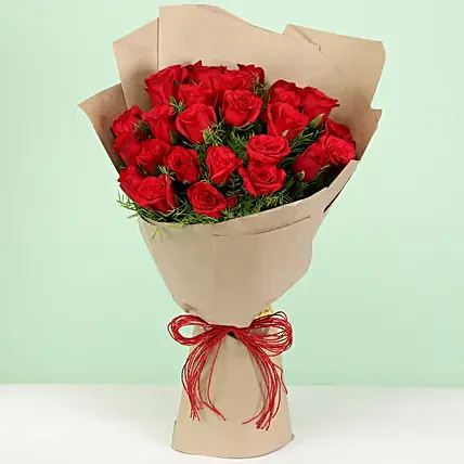 Beautiful 30 Red Roses Bouquet