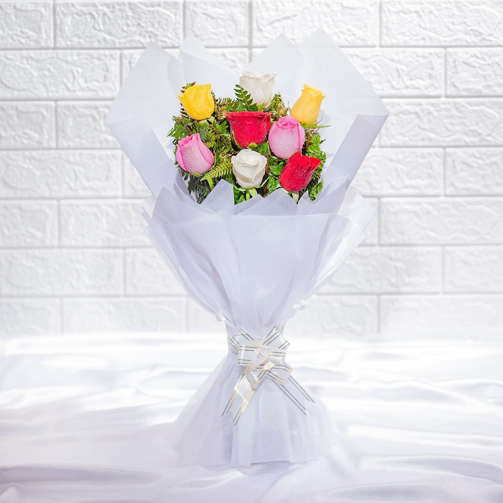 Elegant Mix Roses Bouquet