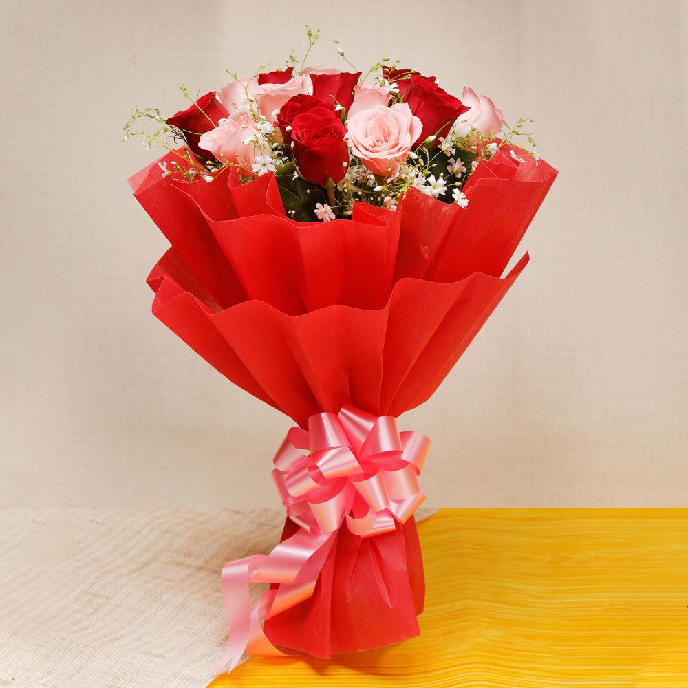 10 Red And Pink Roses