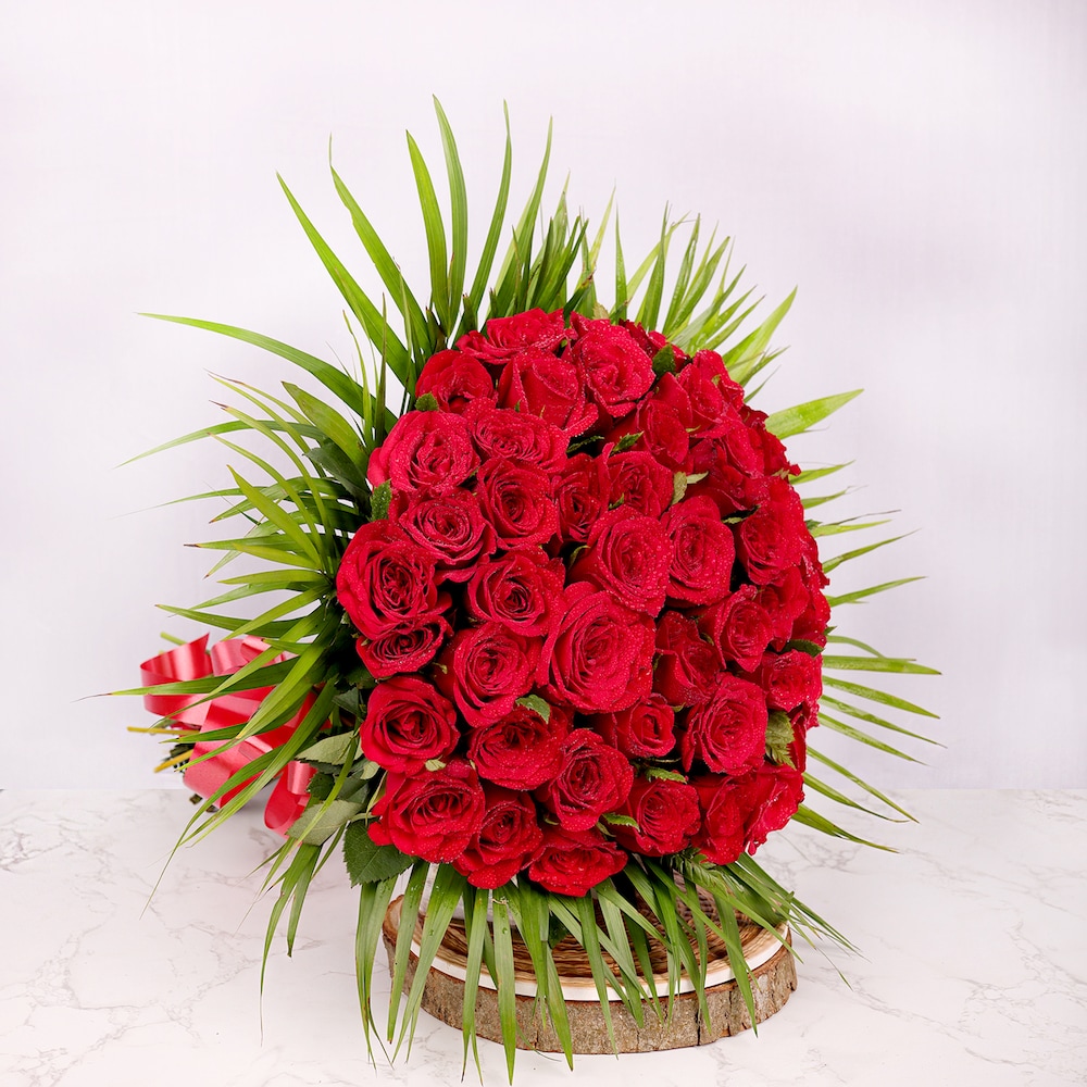 Impressive Red Charm Bouquet