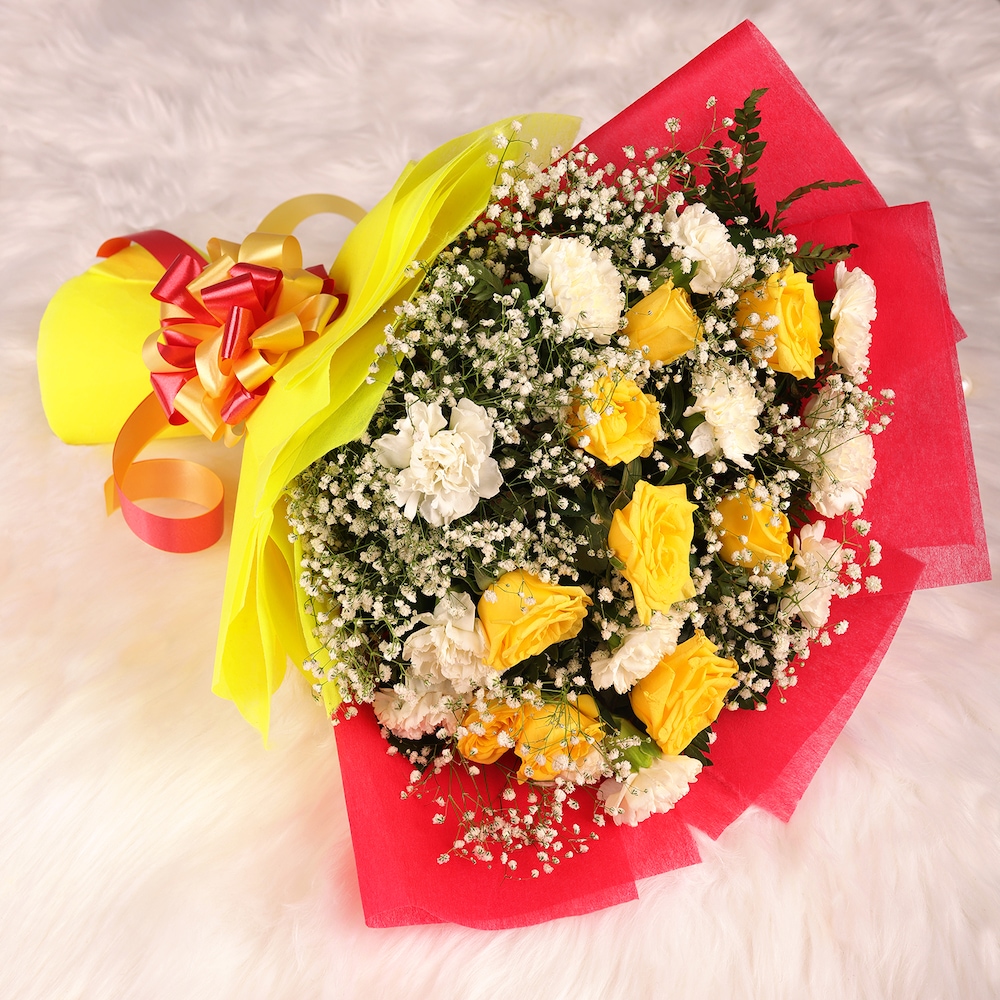 Graceful Carnation Arrangement