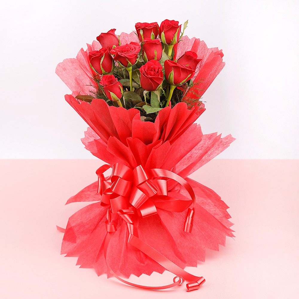 Red Roses & Ferrero Combo