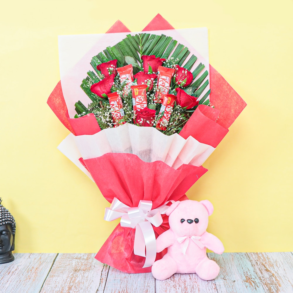 Premium Red Roses Bouquet